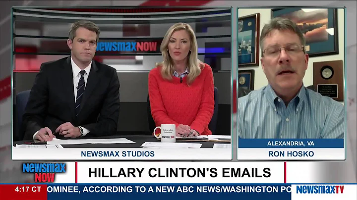 Newsmax Now | Ron Hosko discusses the FBI's possible indictment of Hillary Clinton