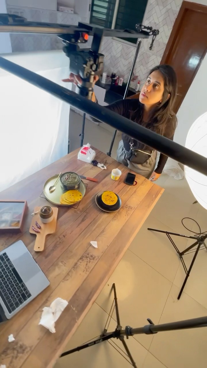 Behind the scenes are always special ?❤️ #bts #food #cinematic #commercial #digitalads