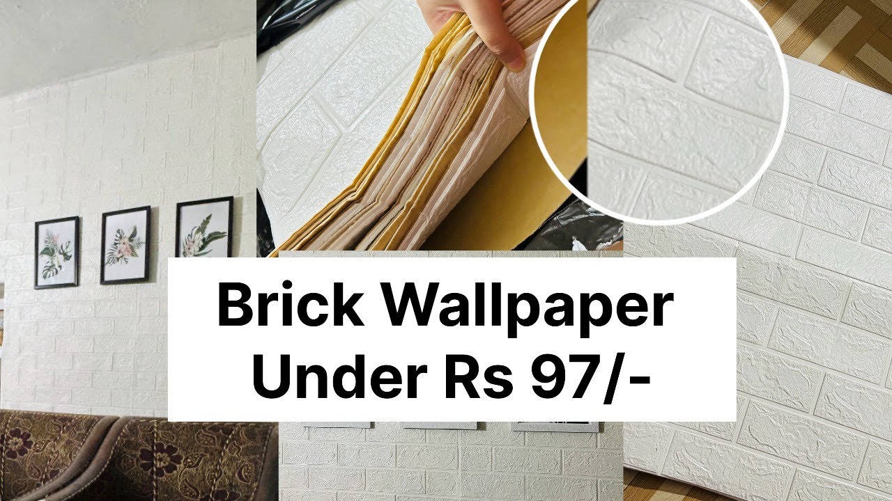3D Brick Wall Paper Under Rs 97 From Meesho Unbox Review How To 3d-brick-wall-paper-under-rs-97-from-meesho-unbox-review-how-to