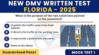 2025 FLORIDA DMV Written Test — Florida Permit Practice Exam — Drivers Test | FL Handbook Questions