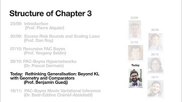 Benjamin Guedj (UCL and INRIA) - Rethinking Generalisation: Beyond KL with Geometry and Comparators