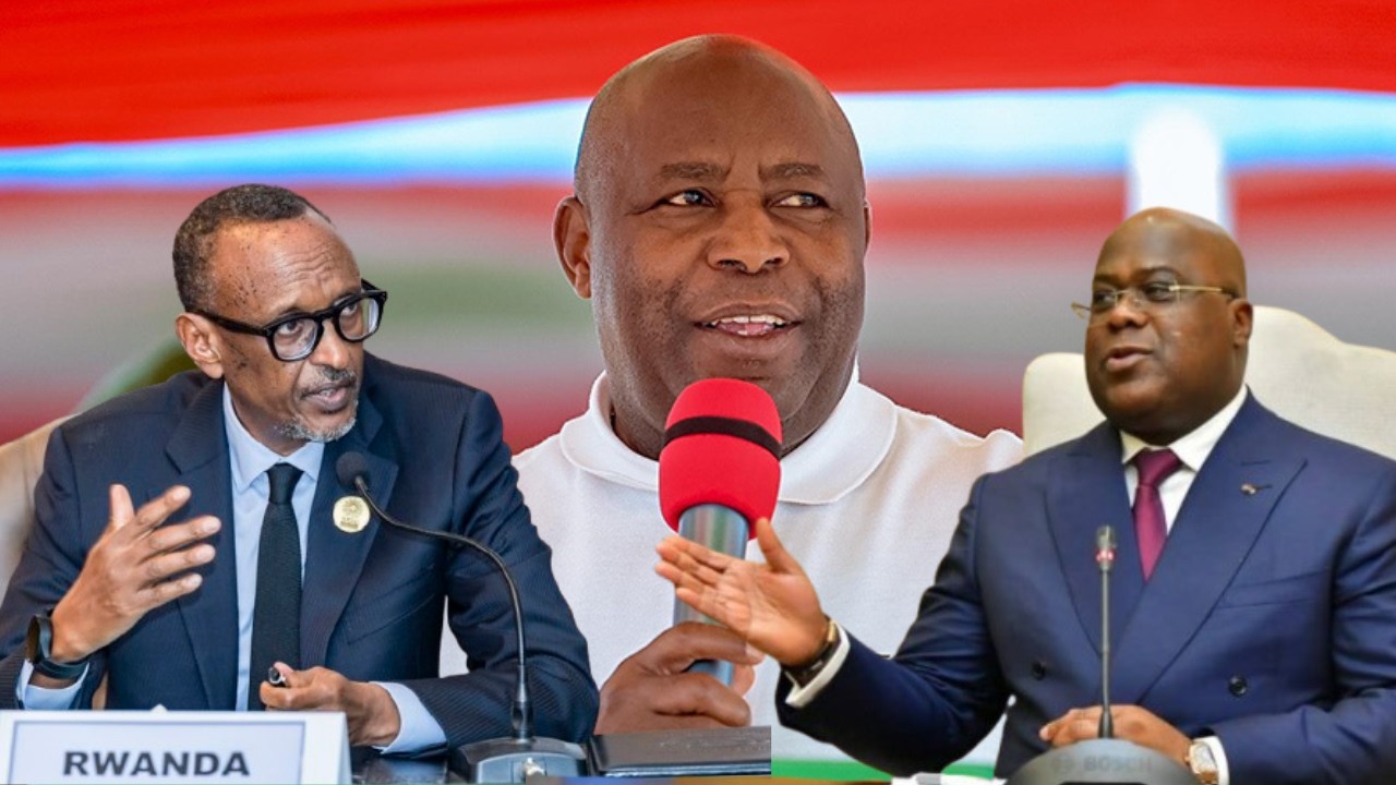 Évariste Ndayishimiye yarakaye avuze ubugambanyi yakorewe na Paul Kagame