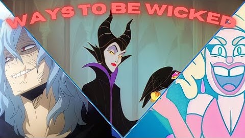Ways To Be Wicked//AMV//Halloween Special