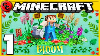 BLOOM Minecraft Lets Play A FREE MAP Ep1 WHAT A MAP