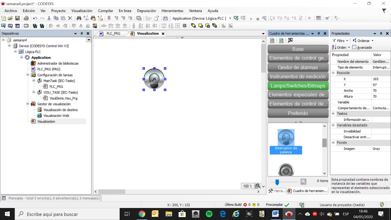 simulacion en CODESYS semana 4 - YouTube