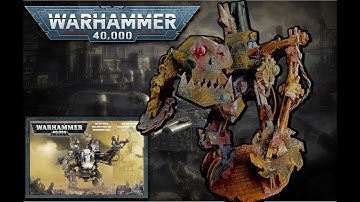 Scratch Build - Warhammer 40,000 - Ork Deff Dread