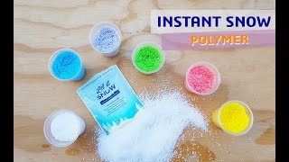 Famous INSTANT SNOW POLYMER Net Worth