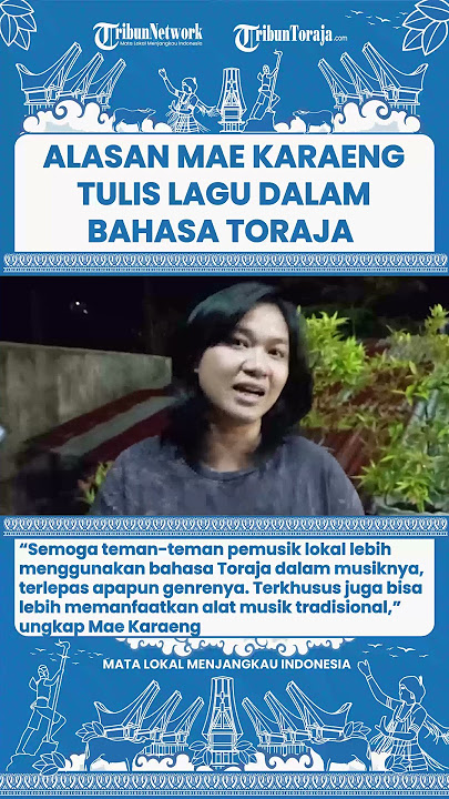 Bulaan Tasak, Cara Mae Karaeng Lestarikan Bahasa Toraja #shorts #video #lagutoraja #viral #trending
