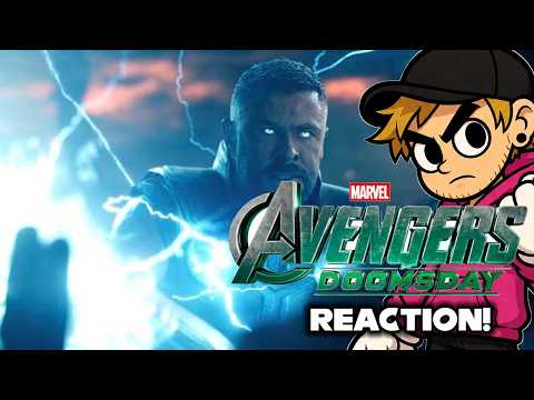 AVENGERS DOOMSDAY TRAILER REACTION #marvel #avengers #doomsday