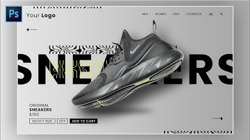 UI Design in Photoshop I Landing Page Design I Website Design I Photoshop Tips & Tricks I