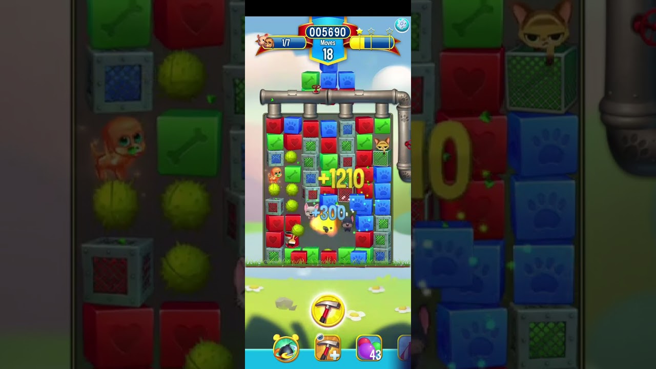 Pet Rescue Saga level 4736 no boosters