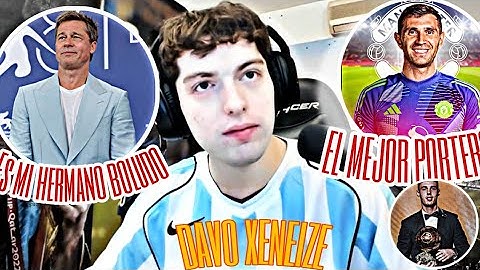 DAVOO XENEIZE REACCIONA A RUMORES DE FICHAJE DEL DIBU MARTINEZ POR EL UNITED_ES MI HERMANO !!