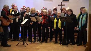 2023_12_09 Gospel Choir Marienfelde &quot;Frieden zur Weihnacht (Adeste fideles)&quot; Dorfkirche Marienfelde