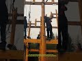 Traditional Timber Frame Construction | Skilled Carpentry Teamwork #shorts