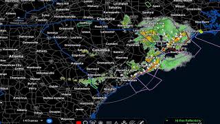 Live Forecast and Radar for 5/14/2024 for South Carolina