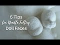 My Top 5 Tips for Needle Felting Doll Faces | Natural Fiber Art Dolls and Waldorf Inspired