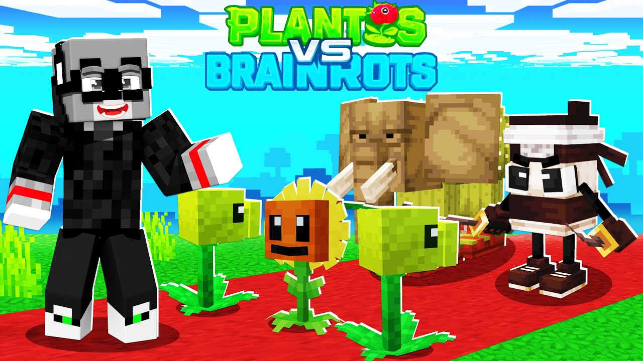 PLANTS VS BRAINROTS ΣΤΟ MINECRAFT