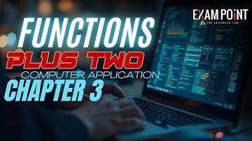 Class 12 Computer Application | Chapter 2: Functions in C++ Explained |