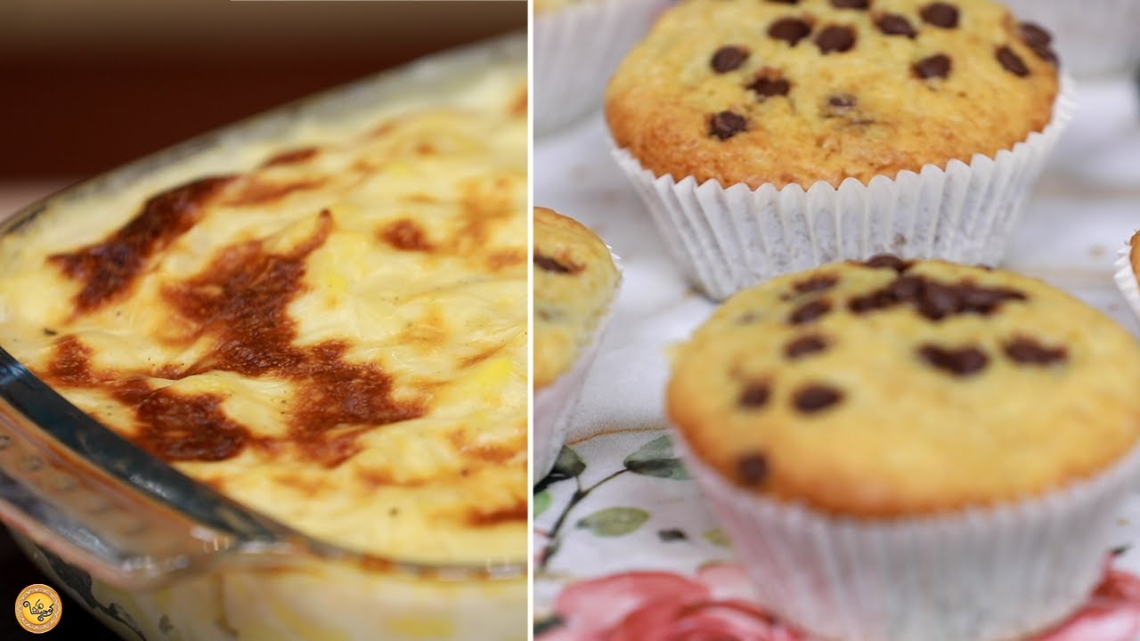 Gratin de pâtes à la béchamel, Muffins -  Koujinetna haka 4 Ep 41