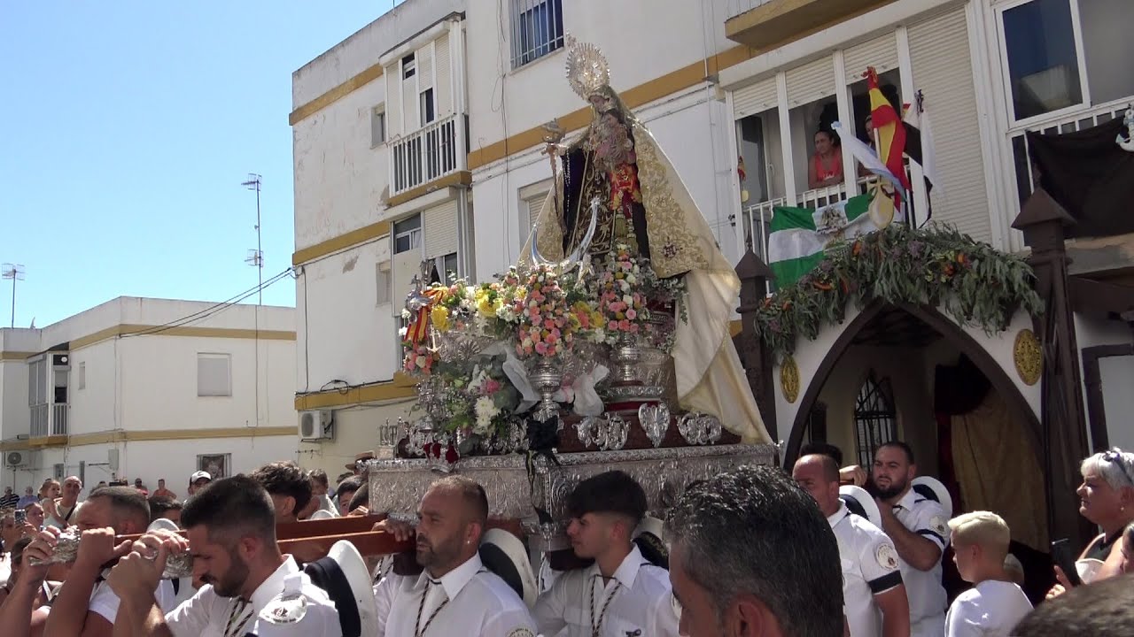 Salida Procesional de la Virgen del Carmen ( Bda. Virgen del Mar ) - 2023 -   Sanlúcar de Barrameda