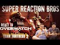 SRB Reacts to Overwatch vs TF2 [SFM] Episode 1 & 2