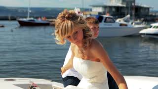 Красивая и веселая свадьба в яхт-клубе Фаворит, Пермь.