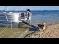 New bow Dog ramp on Harris Flotebote 240 Tarpon springs area