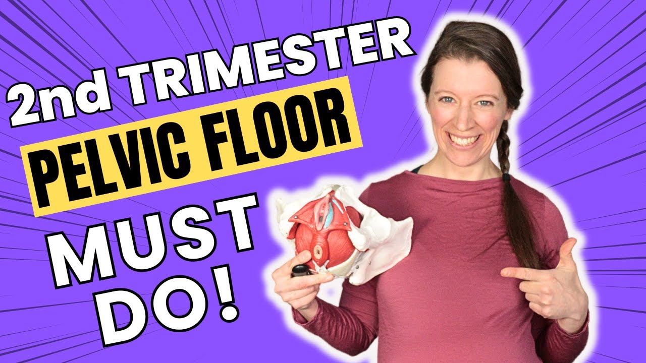 3 упражнения, которые ОБЯЗАТЕЛЬНО нужно выполнять во 2-м триместре, чтобы избежать повреждения мы...