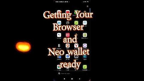 Getting Your Neo wallet ready to Mint FLM Flamingo.