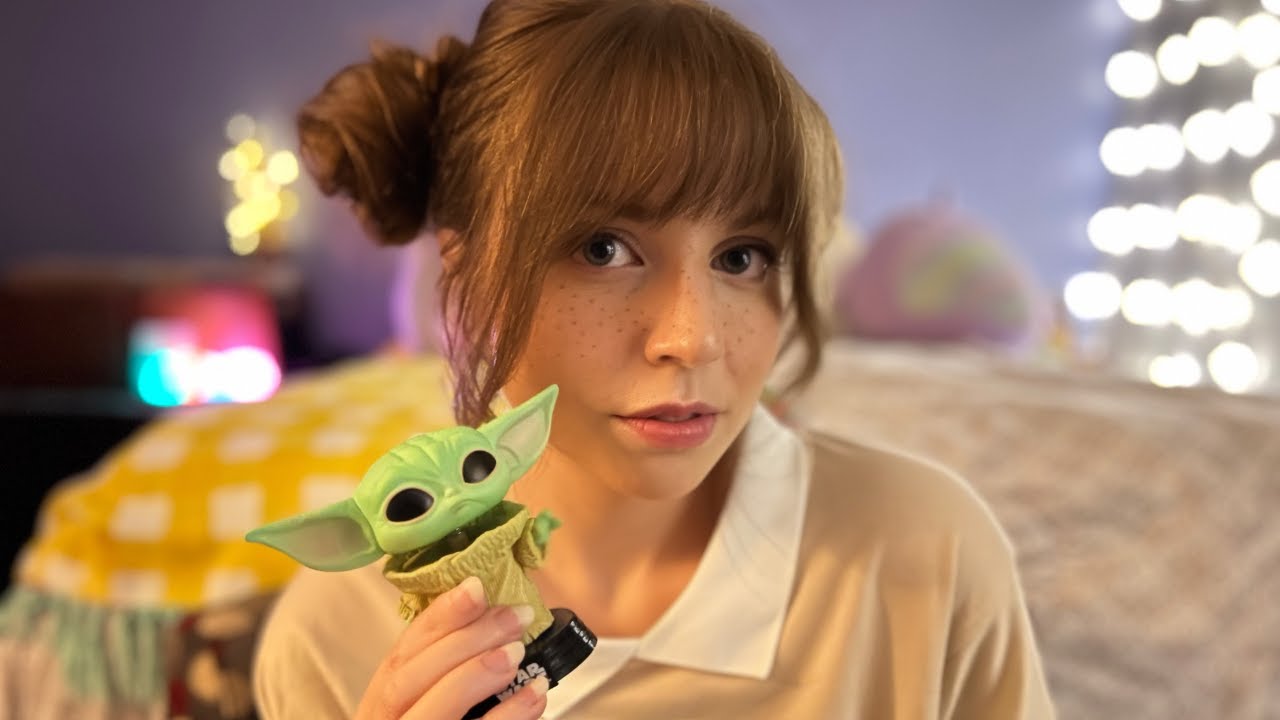 ASMR 👽 POV Obsessed Girl Visits You At Home - ASMR Mouth Sounds, Personal Attention, Weird Girl