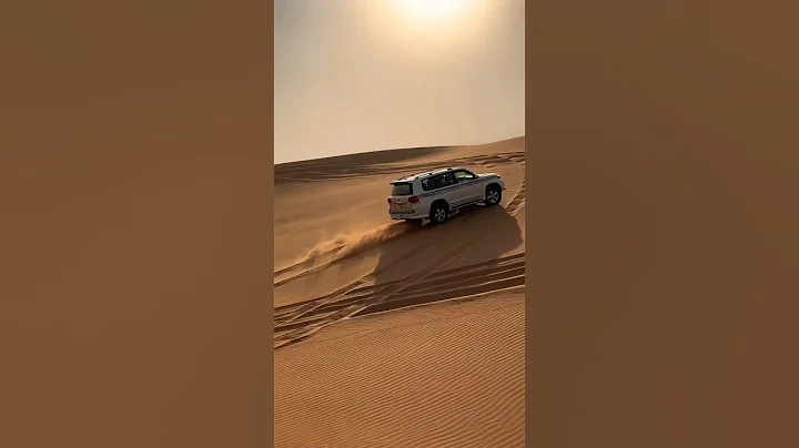 land cruiser V8 ZX drifting in desert #toyota #landcruiser #safari #suv #4x4 #landcruisers