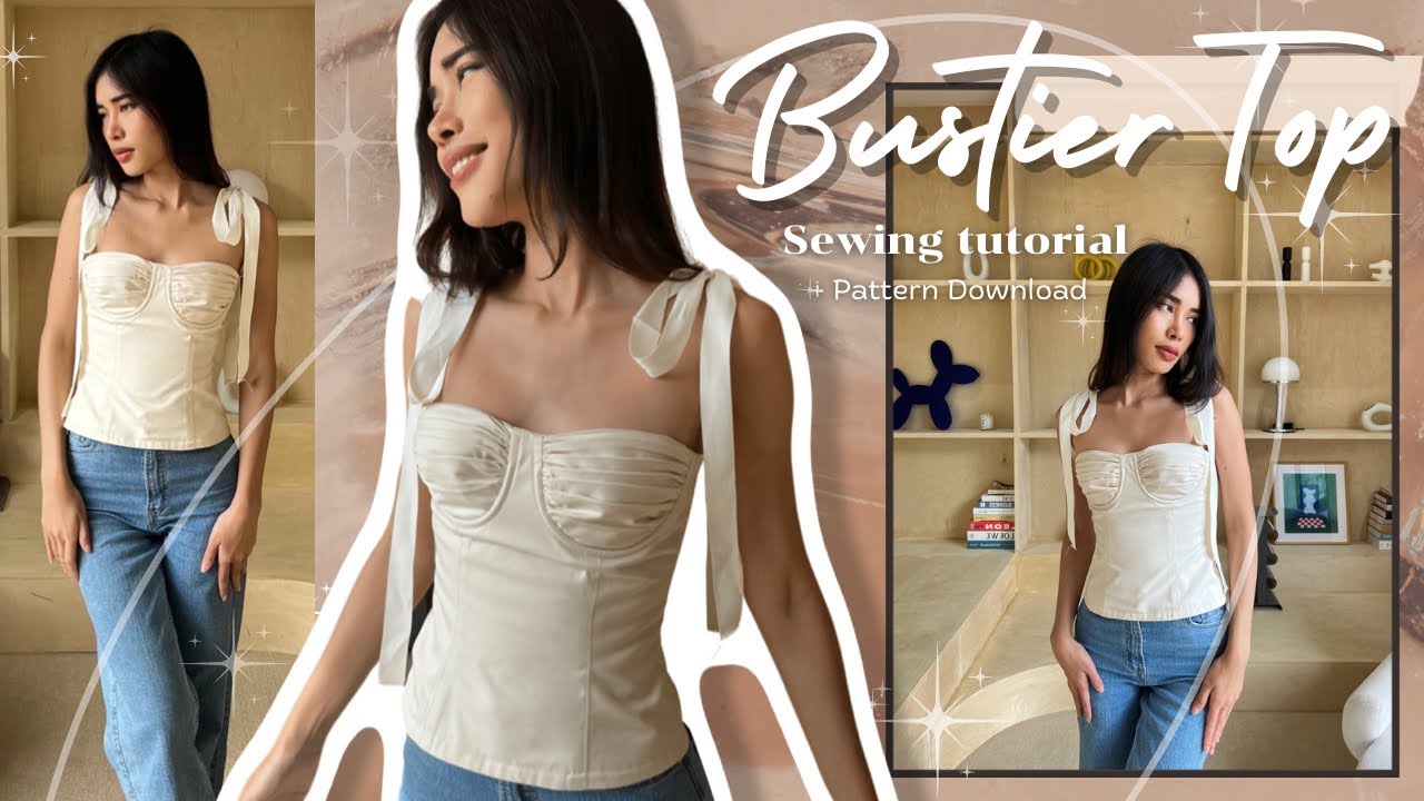 DIY Strapless Corset/ Pattern Available 