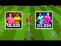 DLS 25 vs DLS 24 Full Comparison | Dream League Soccer 2025