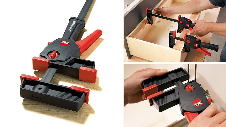 Clamping with one hand and spreading by switching over: One-handed clamp DuoKlamp DUO  |  BESSEY
