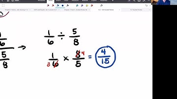 Chapter 5, Section 5 Guided Notes (Math 0461) Pre-Algebra