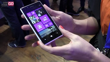 Nokia Lumia 720 Hands On Preview MWC 2013 - GSMDome.com