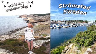 Strömstad Sweden | cabin trip travel vlog