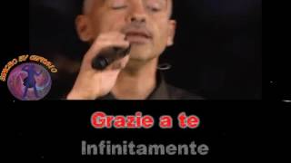 Eros Ramazzotti - Infinitamente (con cori) (karaoke - fair use)