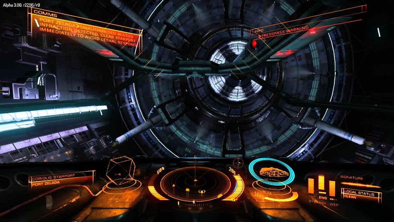 Elite: Dangerous - Alpha 3.0 : Killed inside Port Zelada