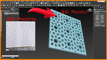 3D Panel Modeling from 2D Photo in 3dsMax/Xaqani Ahmedov