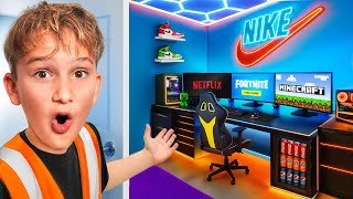 Vlad sorprende con la transformación de su habitación de ensueño