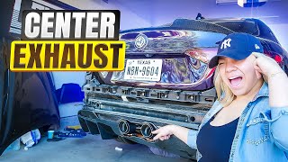 GTAm Center Exit Exhaust for Alfa Romeo Giulia!!! We Did It First 2020 Alfa Romeo Giulia Center Console Swap