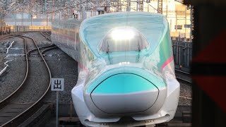 新幹線E5系U51編成入線  2023.12.27