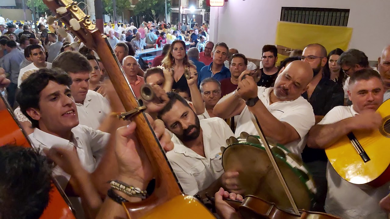 Verdiales panda 1 del puerto Villanueva 2019