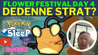 Flower Festival Day 4: Talking Dedenne Strats #pokemonsleep