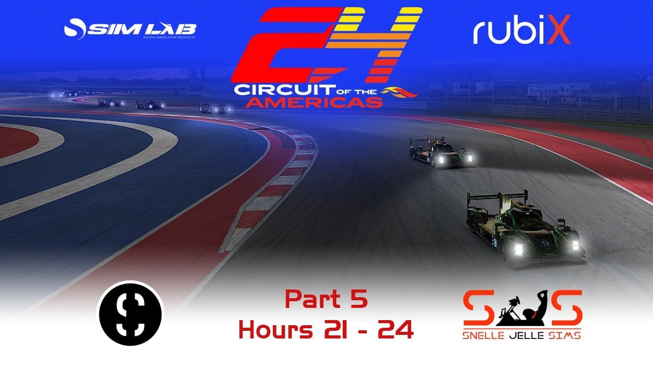 Next Level Racing 24 Hours of COTA Part 5 Hours 21 24 YouTube