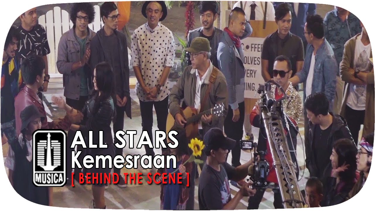 [ALL STARS] IWAN FALS NOAH NIDJI GEISHA D'MASIV - Kemesraan (Behind The Scene)