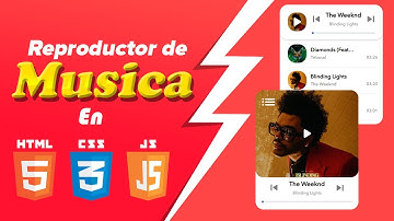 Cómo crear un reproductor de música con HTML, CSS y JS en menos de 15 MInutos, CODIGO GRATIS