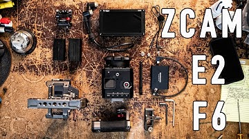 Z CAM E2 - F6 UNBOXING AND RIGGING IT UP.