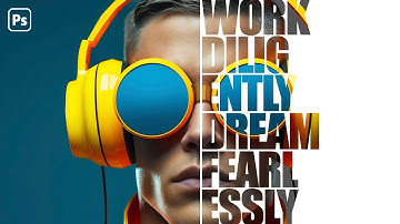 How to Create Text Portrait Effect in Photoshop